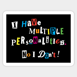 Personalities Sticker